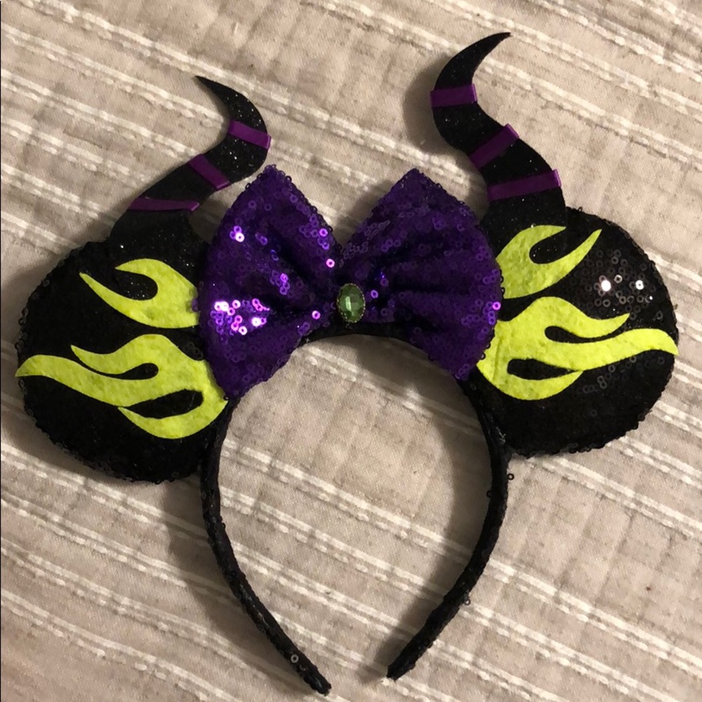 malificent Mickey ears